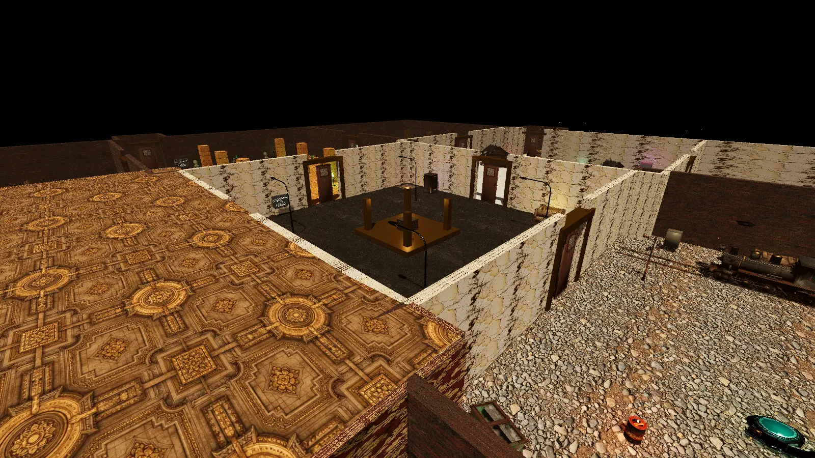 The Gauntlet arena aerial