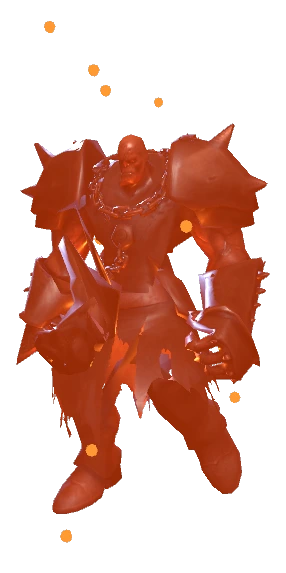 The Foreman, an ember-armored boss